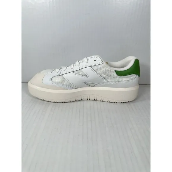 New Balance CT302 Platform Casual Shoes White Green Mens Size 9 CT302OG NEW