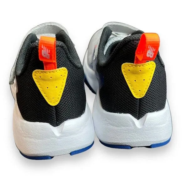 New Balance Rave Run V2 Size‎ 4.5 Navy Orange Kids Casual YTRAVGN2