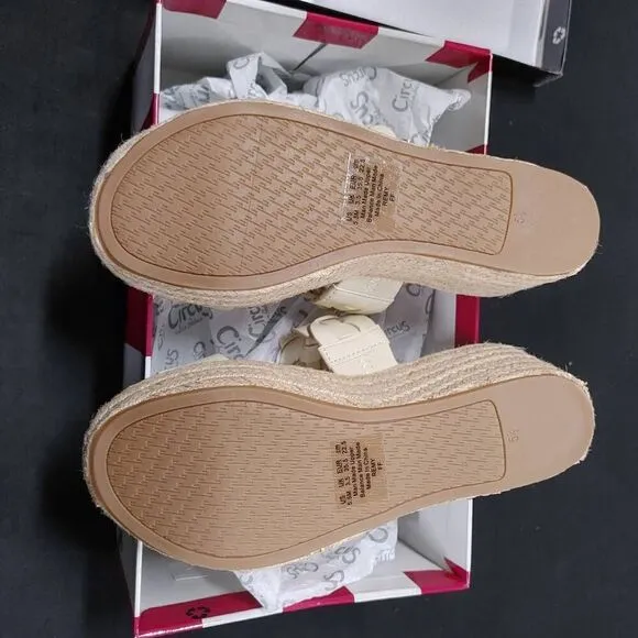 New Circus Sam Edelman Remy Espadrille Platform Sandals 5.5