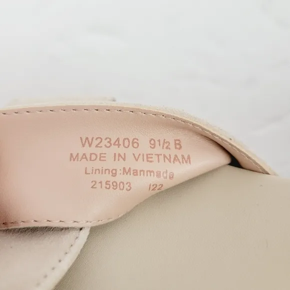 NEW Cole Haan Women's CloudFeel Espadrille Sesame Wedge Sandals Size 9.5