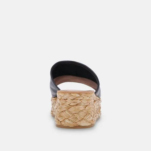 NEW DOLCE VITA pablos sandals in black leather