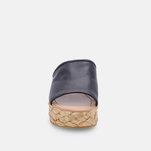 NEW DOLCE VITA pablos sandals in black leather