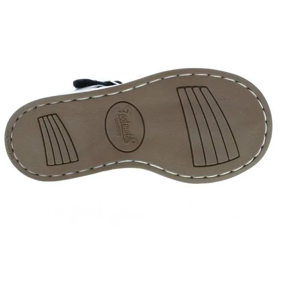 NEW FOOTMATES kid's sherry dress shoes in navy