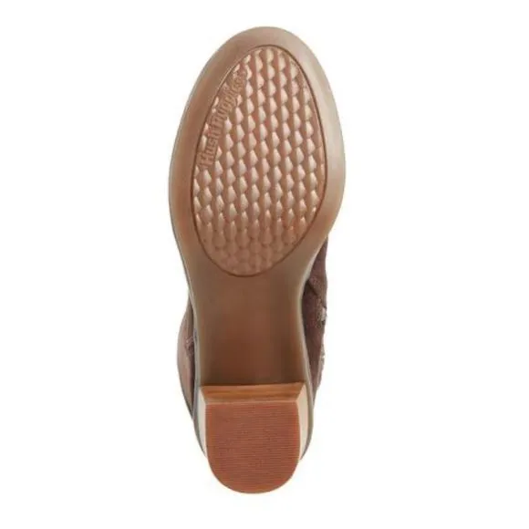 New Hush Puppies Saun Olivia Brown Boots 7.5