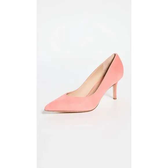 NEW IN BOX Veronica Beard Lisa Pumps Women's Size 5 Peach Stiletto Heels Formal‎