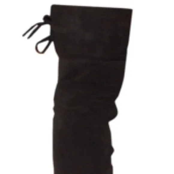 New in Box Wild Pair Over Knee Suede Snake High Heel Boot LILA 8.5