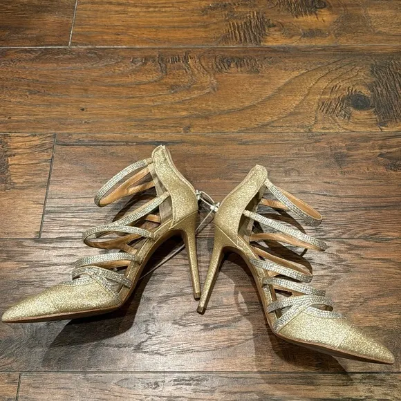 NEW! Jessica Simpson Champagne Parminda Pump - Size 7.5/38eu