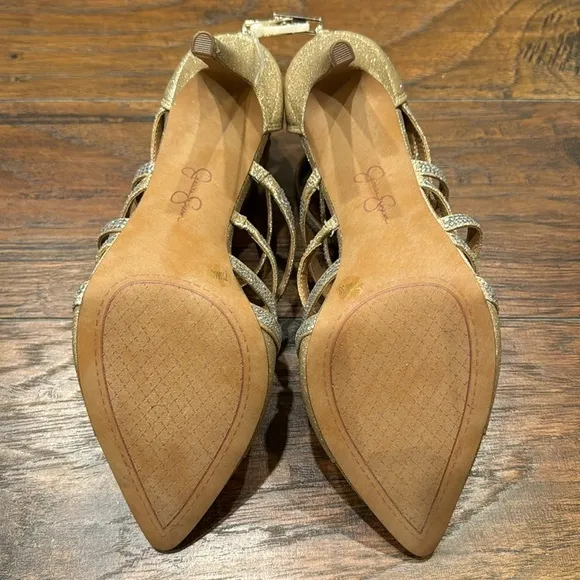 NEW! Jessica Simpson Champagne Parminda Pump - Size 7.5/38eu