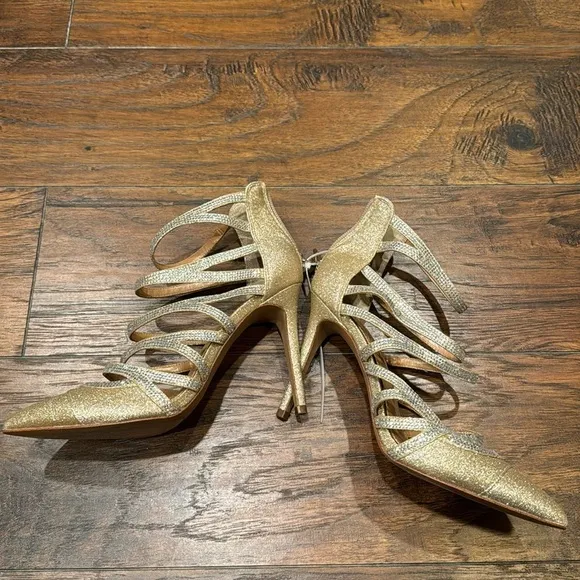 NEW! Jessica Simpson Champagne Parminda Pump - Size 7.5/38eu