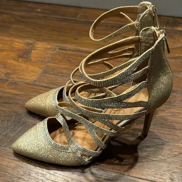 NEW! Jessica Simpson Champagne Parminda Pump - Size 8/39