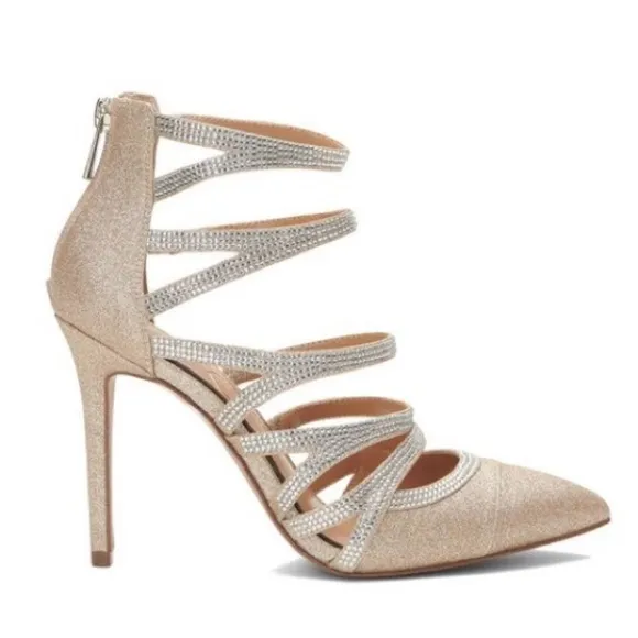 NEW! Jessica Simpson Champagne Parminda Pump - Size 8/39