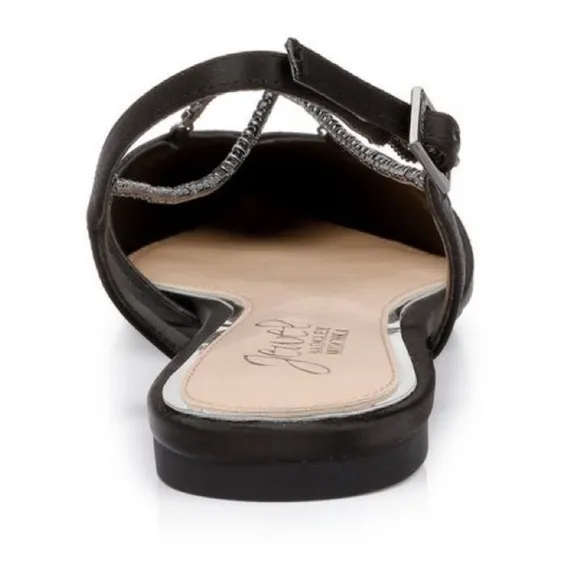 NEW! Jewel Badgley Mischka Black Alanna Ballet Flats - Size 5