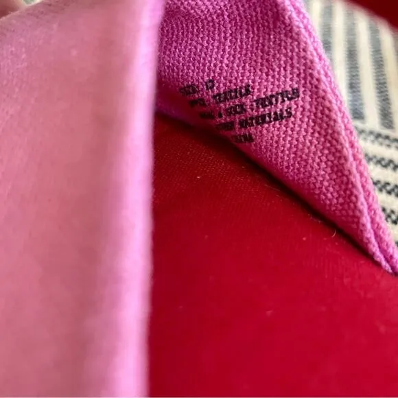 NEW L’Amour Lace Up Espadrilles Ribbon Tie Flats Pink and Red Little Girls 13