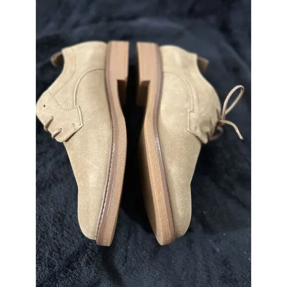NEW Madden NYC Men's Terry‎ Dress Shoes Suede Leather Taupe 8