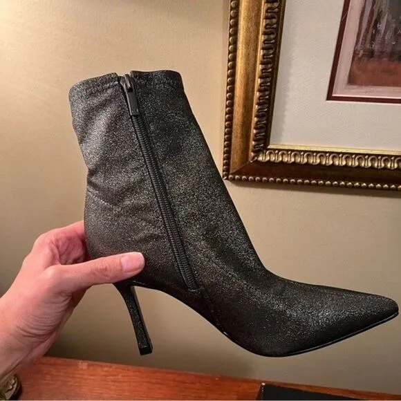 NEW Marc Fisher LTD Womens Kellen High Heel Pointed Toe Ankle Boots Shoes Size 8