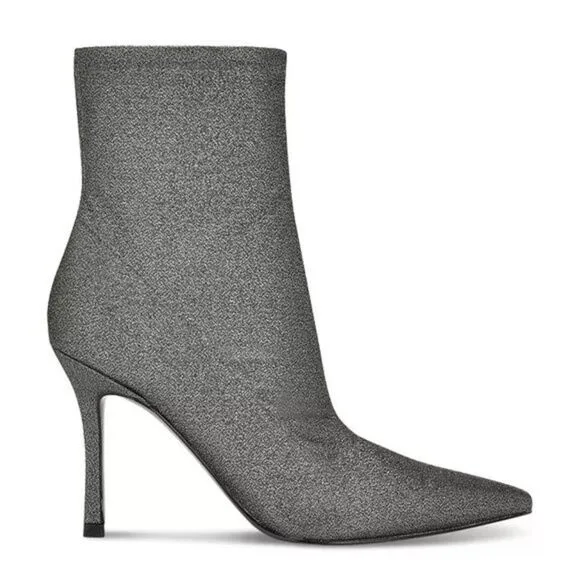 NEW Marc Fisher LTD Womens Kellen High Heel Pointed Toe Ankle Boots Shoes Size 8