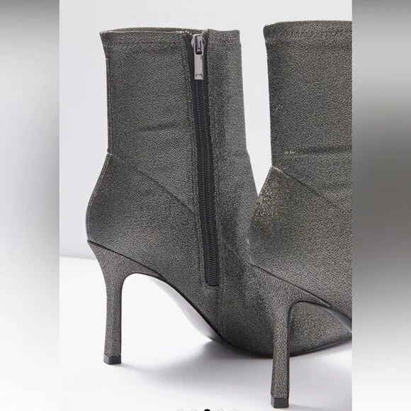 NEW Marc Fisher LTD Womens Kellen High Heel Pointed Toe Ankle Boots Shoes Size 8