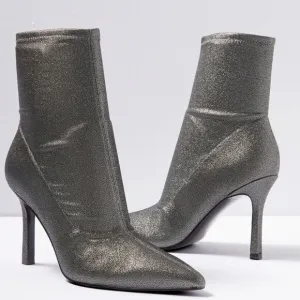 NEW Marc Fisher LTD Womens Kellen High Heel Pointed Toe Ankle Boots Shoes Size 8