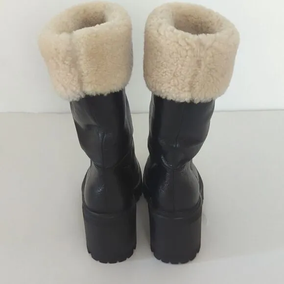 New Marc Fisher Lug Sole Booties Size 7