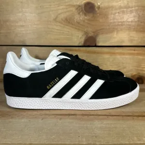 NEW Multiple Sizes Adidas Gazelle “Core Black Cloud White Gold” Sneakers BB2502