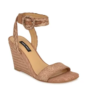 NEW Nine West Women’s Nerisa Espadrille Wedge Sandals Size 9.5M