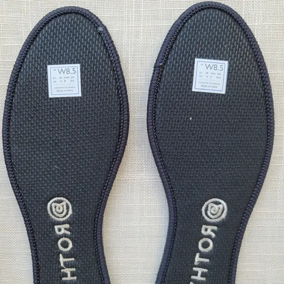 New! Rothy’s sz 8.5 Black White Zebra Ballet Flats Shoes New in Box