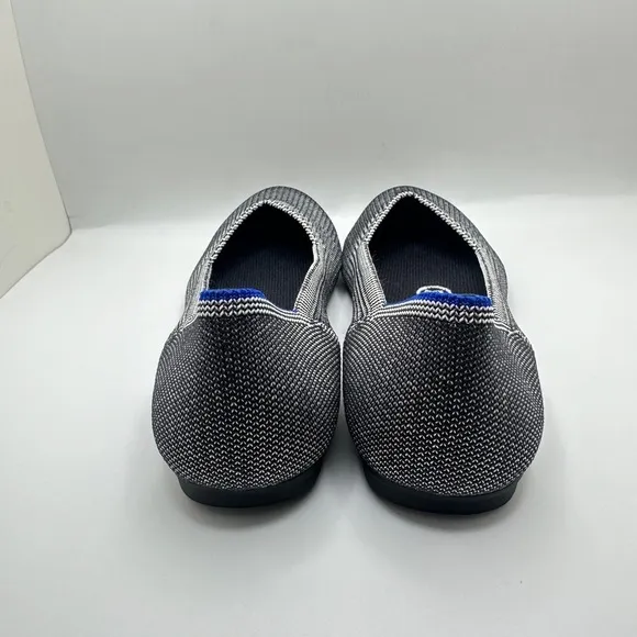 NEW Rothy’s The Flat Round Toe Ballet Flat Shoes Gray Birdeye Women’s Sz 5