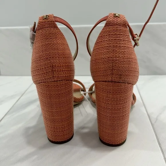 NEW! Sam Edelman Stucco Pink Yaro Block Heel Sandal - Size 12