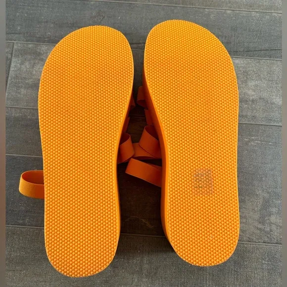 NEW Simon Miller Orange Platform Sandals