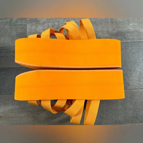 NEW Simon Miller Orange Platform Sandals