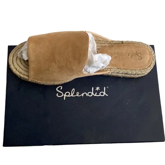 NEW splendid franci espadrille sandals/mules