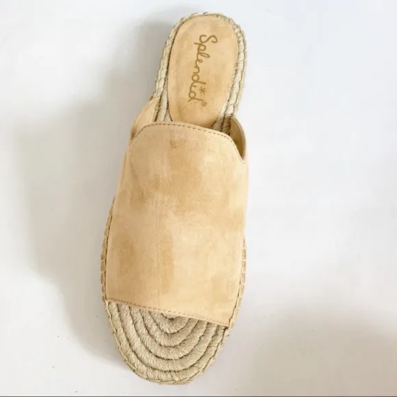 NEW splendid franci espadrille sandals/mules
