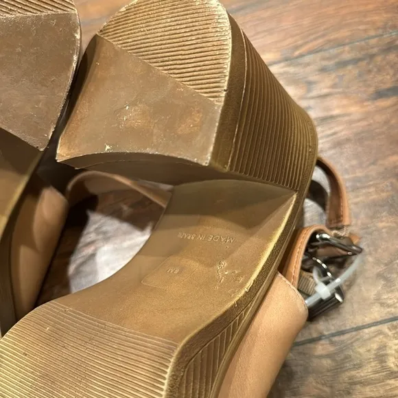 NEW! Steve Madden Camel Forza Sandal - Size 8