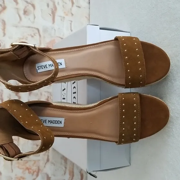 New Steve Madden Joani Wedge Sandals