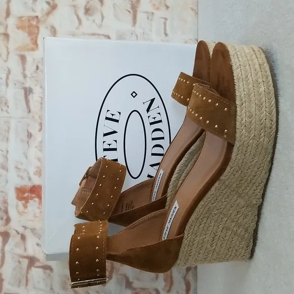 New Steve Madden Joani Wedge Sandals
