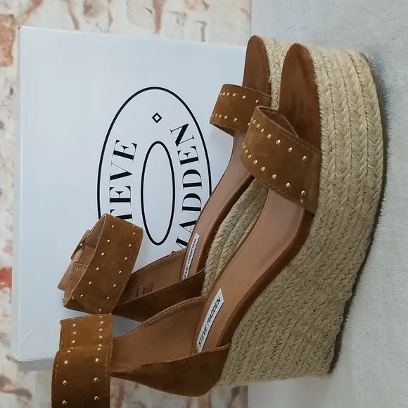 New Steve Madden Joani Wedge Sandals