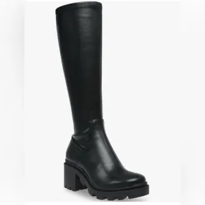 NEW Steve Madden Women’s  Black Platform Boots Size 10 Festival Ready