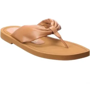 NEW Stuart Weitzman Cassie Leather Thong Sandals