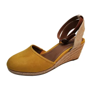 New Style &amp; Company Womens Shoes Mailena Wedge Espadrille Sandals 7.5M Y…