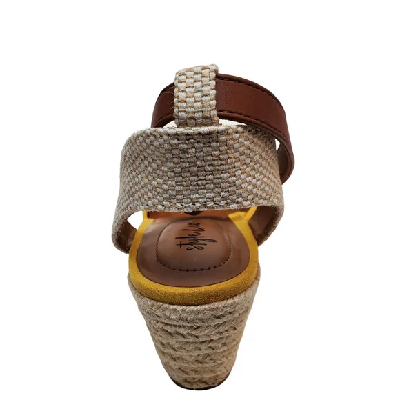 New Style &amp; Company Womens Shoes Mailena Wedge Espadrille Sandals 7.5M Y…