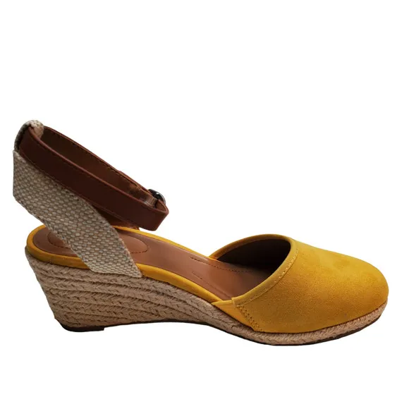 New Style &amp; Company Womens Shoes Mailena Wedge Espadrille Sandals 7.5M Y…