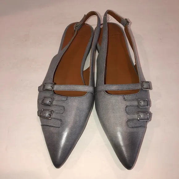 New Vagabond Shoemakers x Free People Hermine Slingback Shoes Flats sz 6/36