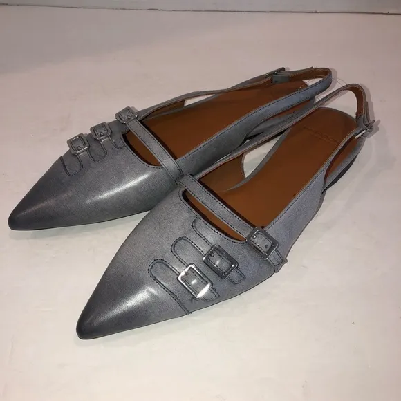 New Vagabond Shoemakers x Free People Hermine Slingback Shoes Flats sz 6/36