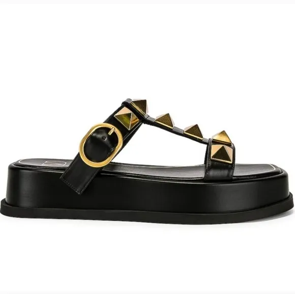 NEW! Valentino Garavani platform stud sandals