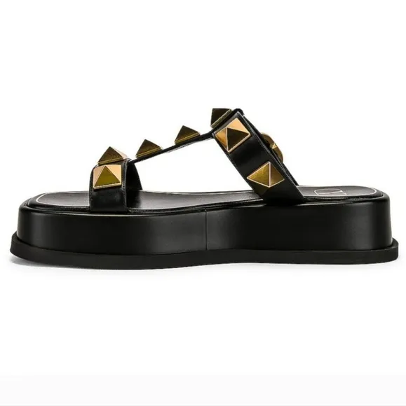 NEW! Valentino Garavani platform stud sandals