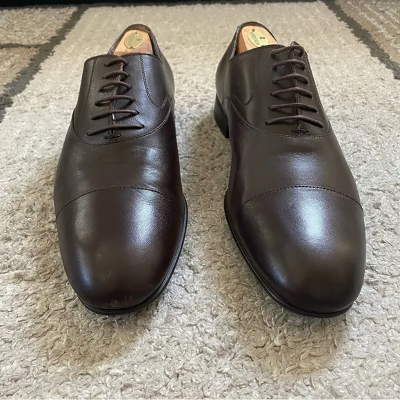 New with box Gucci lace up dress shoes men’s size 10