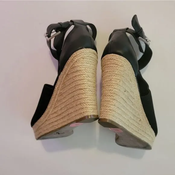 NEW Marc Fisher 'Alida' Espadrille Wedge Sandals