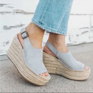 NIB Anthropologie x Soludos | Seville Platform Espadrille Sandals women size 9.5