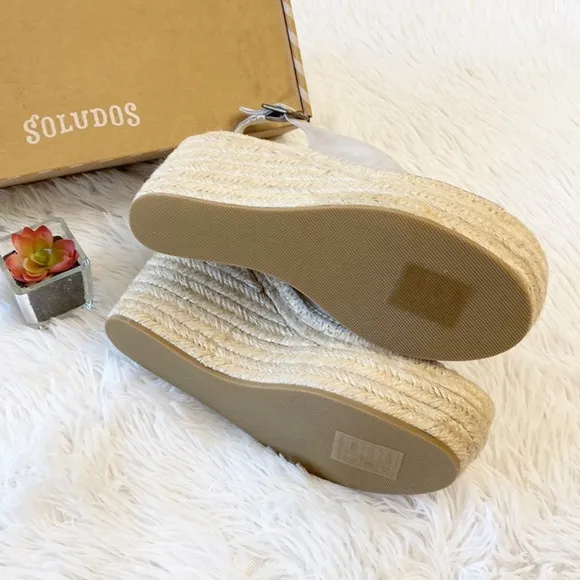 NIB Anthropologie x Soludos | Seville Platform Espadrille Sandals women size 9.5
