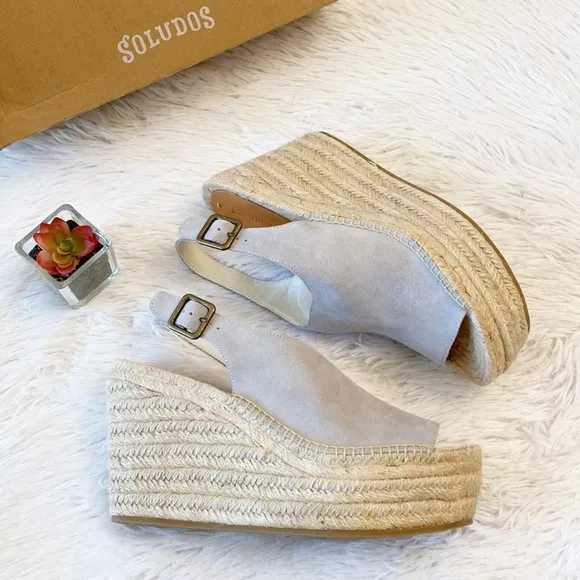 NIB Anthropologie x Soludos | Seville Platform Espadrille Sandals women size 9.5